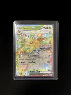 Leafeon Ex 006/131 - Double Rare STAMPED Prismatic Evolutions Pokemon TCG - Image 3