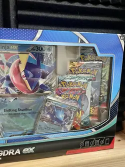 Pokemon TCG Greninja EX & Kingdra EX Special Collection Box Sealed - Image 3