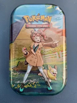 Pokemon TCG Crown Zenith Mini Tin Sonia & Yamper (FACTORY SEALED) - Image 1