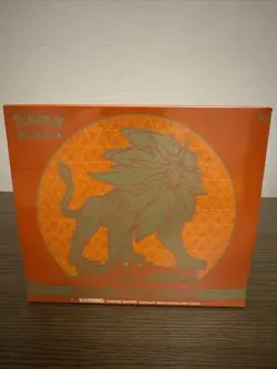 Pokemon Sun and Moon Base Set ETB Solgaleo Elite Trainer Box 2018 Sealed - Image 1