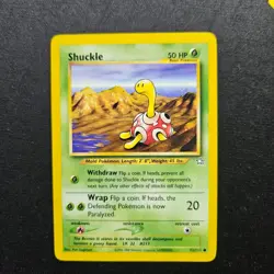 Pokemon Shuckle - WOTC Neo Genesis Common 72/111 Unlimited 2000 - Image 1