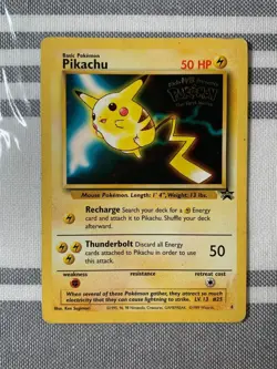 Pikachu (Movie Promo) #4 - "Kids WB Pokemon The First Movie" WoTC Promo (PR)[LP] - Image 1