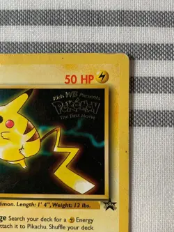 Pikachu (Movie Promo) #4 - "Kids WB Pokemon The First Movie" WoTC Promo (PR)[LP] - Image 4