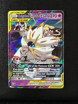 POKEMON TCG - COSMIC ECLIPSE - SOLGALEO LUNALA GX TAG TEAM 75/236 - Image 1
