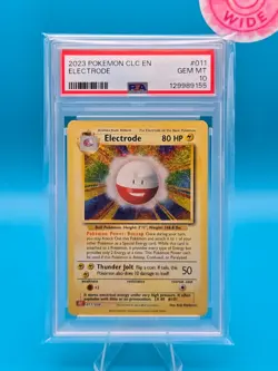 PSA 10 - 2023 POKEMON, CLASSIC CHARIZARD & HO-OH ex DECK 011 ELECTRODE - Image 1