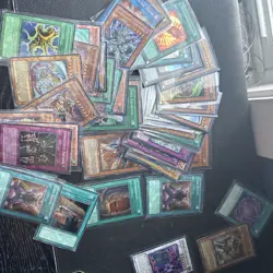 Yu-Gi-Oh COLLECTION LOT Yugioh Vintage Bulk Holos Etc Misc Condition - Image 2