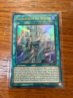 Yugioh! Mausoleum of White - LCKC-EN036 - Ultra Rare - Unlimited Edition NM - Image 1