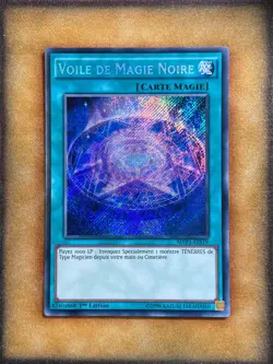 Yugioh Dark Magic Veil MVP1-ENS19 Secret Rare 1st Ed FRENCH LP - Image 1