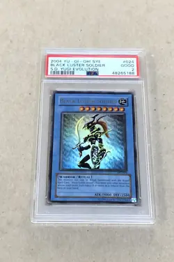 2004 Yu-Gi-Oh! Black Luster Soldier SYE-024 Starter Deck: Yugi Evolution PSA 2 - Image 2