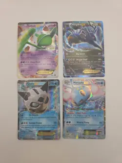 Pokemon Cards Glalie Ex, Manaphy Ex, Kingdom Ex, Talladega Ex Lot Of 4 - Image 1