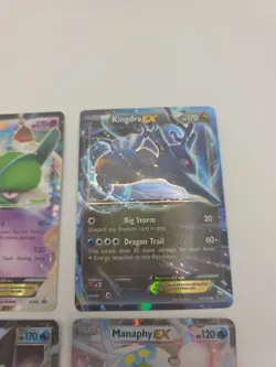Pokemon Cards Glalie Ex, Manaphy Ex, Kingdom Ex, Talladega Ex Lot Of 4 - Image 3
