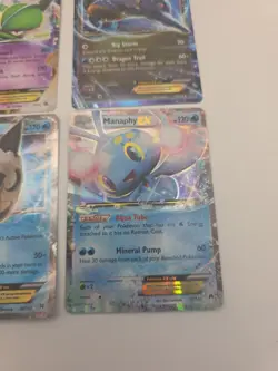 Pokemon Cards Glalie Ex, Manaphy Ex, Kingdom Ex, Talladega Ex Lot Of 4 - Image 4