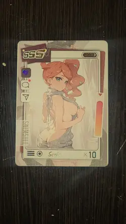 Genki Parade Spicy Waifu Trading Card / Sonia SSS 041/066 Rare - Image 1