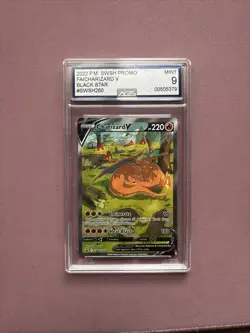 Charizard V SWSH260 SWSH: Sword & Shield Promo Cards Holo AGS 9.5 - Image 1