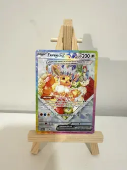 Pokemon TCG Prismatic Evolutions Eevee EX 174 Black Star Promo Card - Image 1