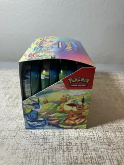 EMPTY Pokemon Prismatic Evolutions Mini Tin Display - No Coins or Display Cards - Image 4