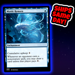 Mystic Remora - Custom Art Magic: The Gathering Playtest Card - Commander EDH - Image 1