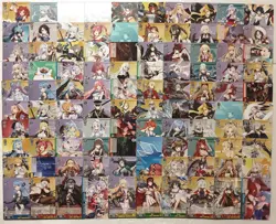 Lot of 100 Weiss Weiβ Schwarz Azur Lane Trading Card set - Image 1