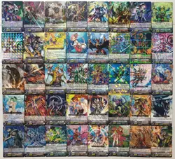 Lot of 40 Japanese Cardfight!! Vanguard Rare Card Set - Image 1