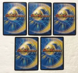 Lot of 5 Japanese Duel Masters Trading Card Game VR Card Set - Image 2