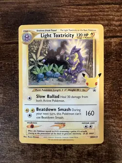 Light Toxtricity SWSH137 SWSH: Sword & Shield Promo Cards Holo - Image 1