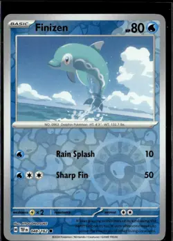 Pokemon Finizen 048/162 Temporal Forces Reverse Holo Common 5 Card Lot - Image 1