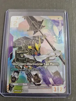 Gundam Card Game - Gundam Barbatos 1st Form LR++ Alt Art - Near Mint - Image 1