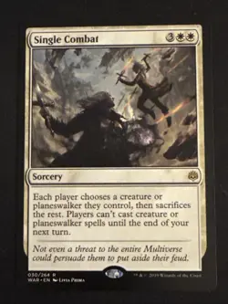 1x Single Combat (030) War Of The Spark LP MTG Magic the Gathering x1 MKE - Image 1