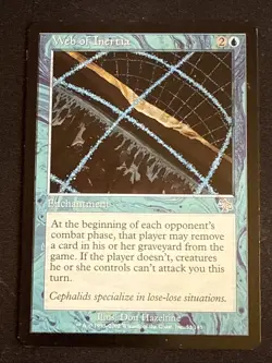 1x Web of Inertia (53) Judgment MP MTG Magic the Gathering x1 MKE - Image 1