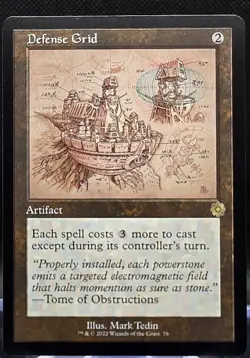 Defense Grid #76 The Brothers' War: Retro Frame Artifacts Regular Rare - Image 1