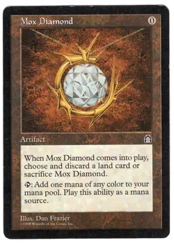 1x Mox Diamond - Stronghold - MTG Single - Image 1