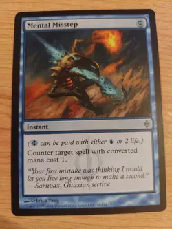 Mental Misstep - 38/175 (New Phyrexia) - Near Mint NM - Uncommon - Image 1