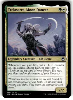 Trelasarra, Moon Dancer Adventures in the Forgotten Realms Regular MTG - Image 1
