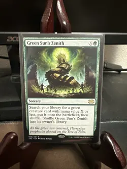 Green Sun's Zenith Double Masters 2022 Regular - Image 1