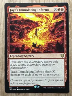 Jaya's Immolating Inferno - MTG - Commander Legends #415 - Image 1