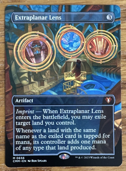 MTG Commander Masters, Extraplanar Lens - Borderless - Image 1