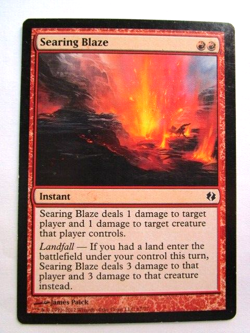 MTG Searing Blaze Duel Decks Moderate Play!! - Image 1