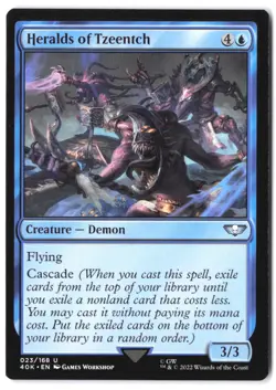 Heralds of Tzeentch 23 MTG 40K NM - Image 1