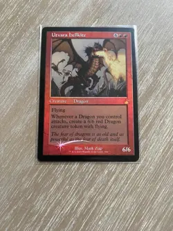 ?? MTG: Utvara Hellkite (Retro Frame) Ravnica Remastered Foil - Image 1