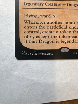 MTG - Battle for Baldur's Gate - Miirym, Sentinel Wyrm - Showcase - Image 4