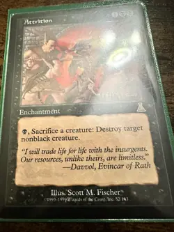 MTG Attrition - Urza’s Destiny (UDS) #52 1999 Non-Foil LP Magic the Gathering - Image 1