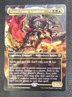 Gonti, Canny Acquisitor Commander: Outlaws of Thunder Junction Borderless Mythic - Image 1