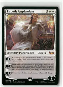 Elspeth Resplendent - Streets of New Capenna MTG NM - Image 1