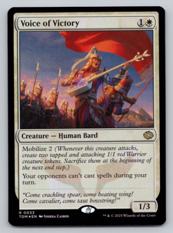 Voice of Victory FOIL- MTG - Tarkir: Dragonstorm - Image 1
