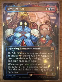 Magic: The Gathering Vivi Ornitier (Borderless) Chocobo Track Foil FINAL FANTASY - Image 1