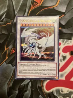 Yugioh Cosmic Blazar Dragon DUSA-EN034 1st ULTRA (NM) - Image 1