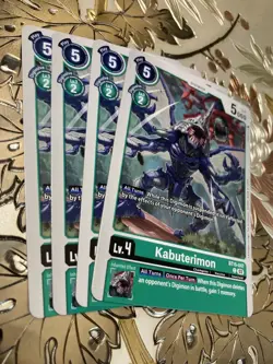 Digimon Card Game Playset Kabuterimon BT15-047 C Exceed Apocalypse - Image 1
