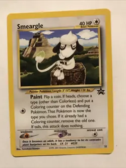 Smeargle #32 Black Star Promo WOTC Pokemon Card - Image 1