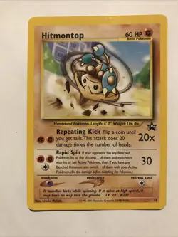 Hitmontop #37 - Black Star Promo - WoTC Pokemon Card - Near Mint (NM) - Image 1