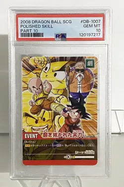 !! POP 1 !! 2008 VINTAGE Dragonball Super Card Game Polished Skill PSA 10 - Image 1